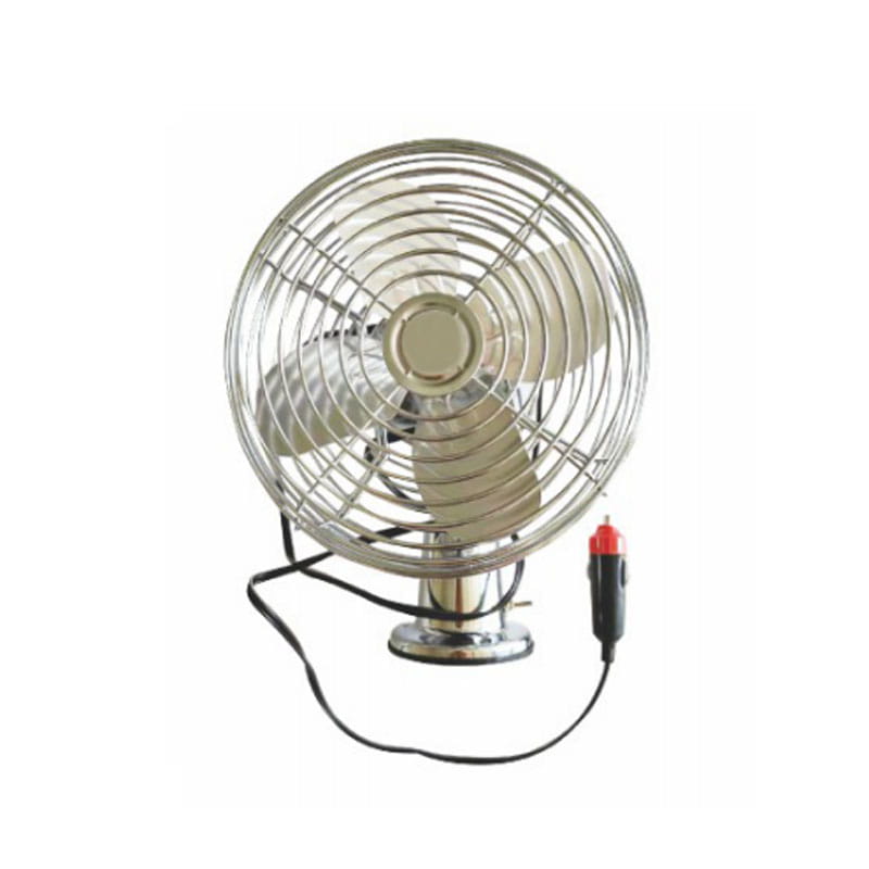 806.02.08 Fan Chrome Ceann Bog Meicniúil Beag